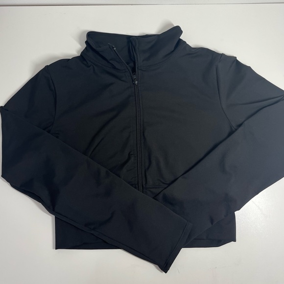 Lightweight black zip up - Picture 1 of 7